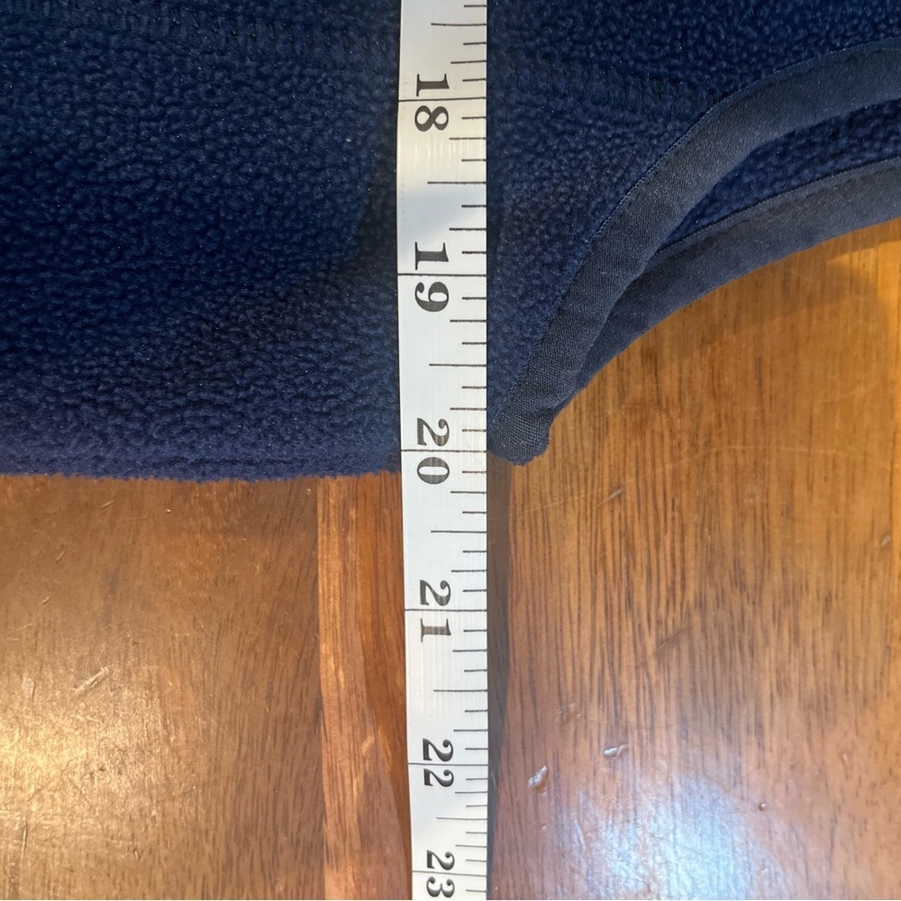 Vineyard vines men's fleece harbor navy blue‎ vest size small EUC - Picture 6 of 6